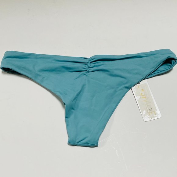 L*Space by Monica Wise Bitsy Cut Bikini Bottom Size Large - Picture 3 of 6